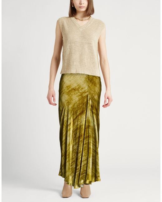 Gentry Portofino Green Maxi Skirts
