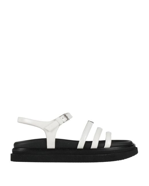 Hogan White Sandale