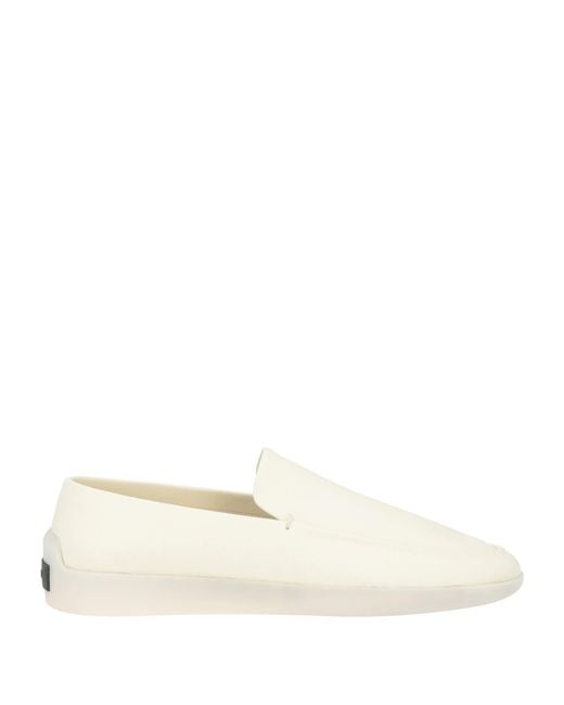 Fear Of God Natural Cream Loafers Leather