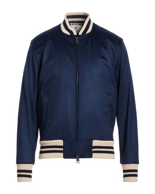 KIRED Blue Jacket Cashmere for men