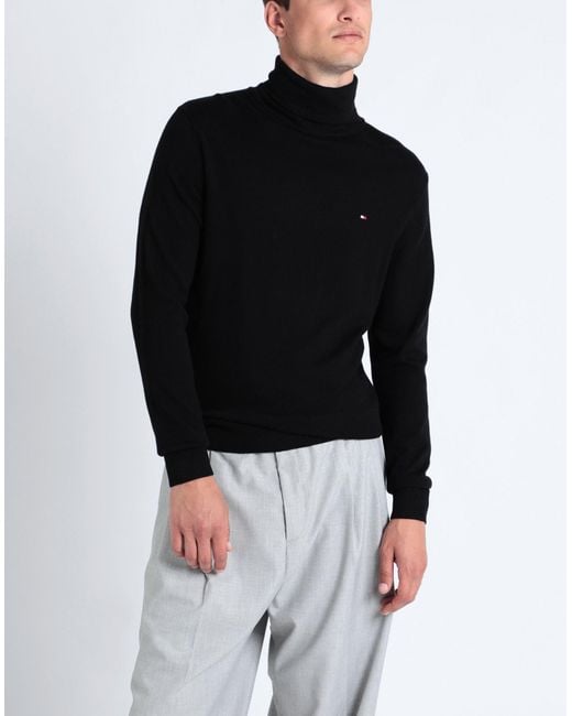 Tommy Hilfiger Black Turtleneck for men