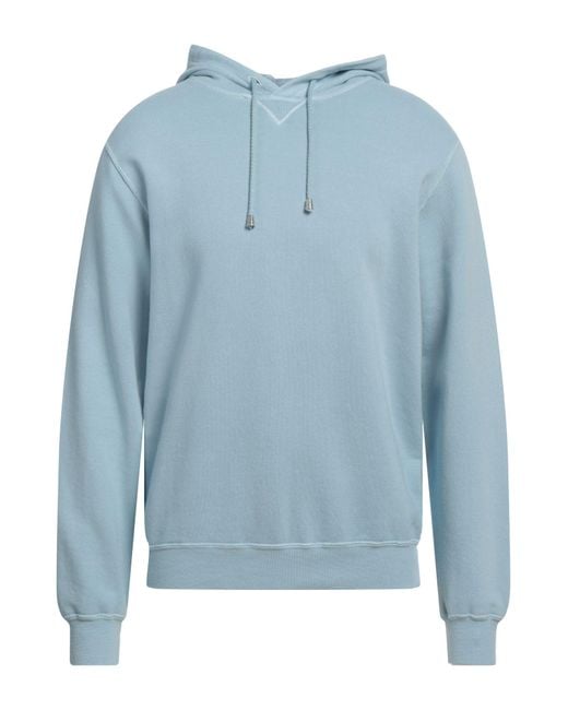 FILIPPO DE LAURENTIIS Blue Sky Sweatshirt Cotton for men