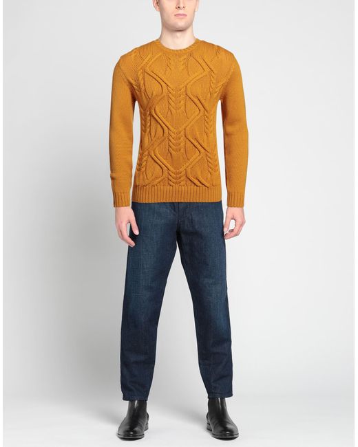 Heritage Pullover in Orange für Herren
