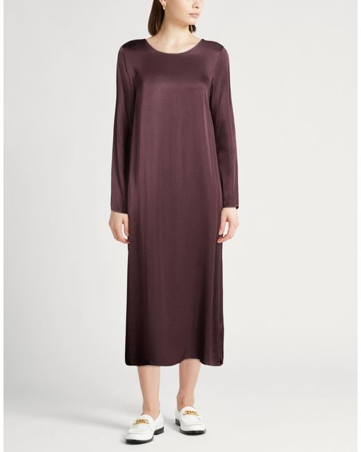Manila Grace Purple Midi Dresses