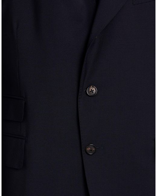 Gabriele Pasini Blue Suit Polyester, Wool, Elastane for men