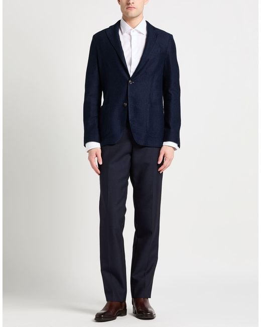 Lardini Blue Blazer for men