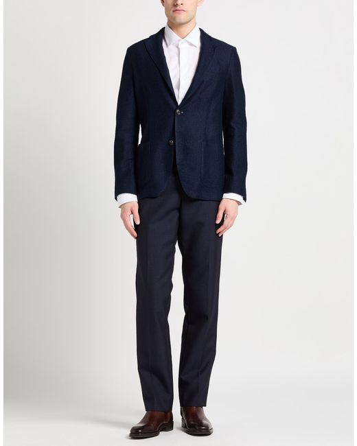 Lardini Blue Blazer for men