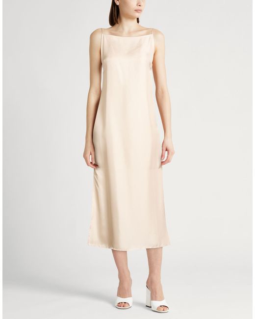 Loulou de Saison Natural Midi Dress