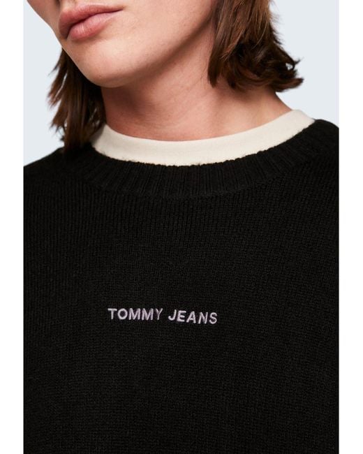 Pullover Tommy Hilfiger pour homme en coloris Black