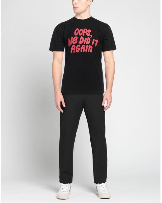 Camiseta DSquared² de hombre de color Black