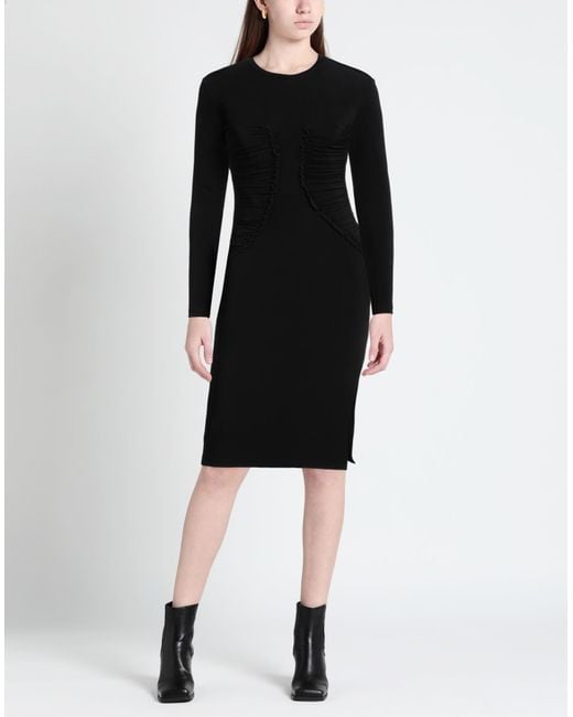 Pinko Black Midi Dress