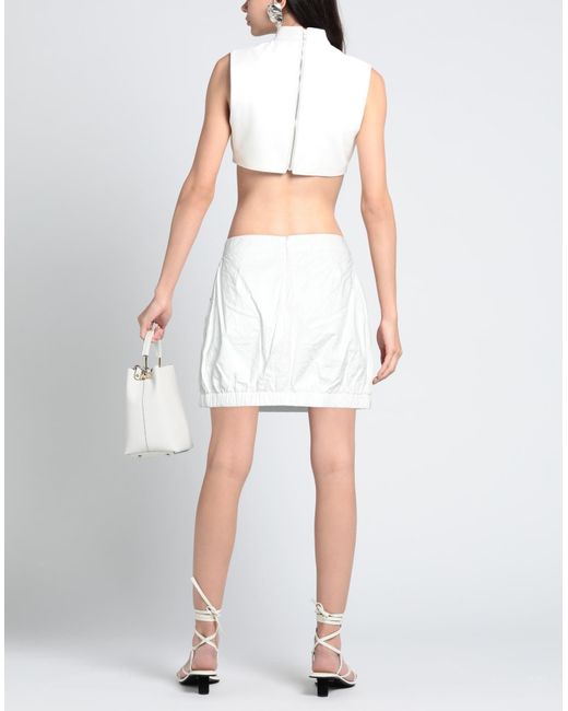 Mini-jupe Armani Exchange en coloris White