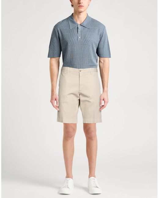 Fedeli Natural Shorts & Bermuda Shorts Cotton, Elastane for men