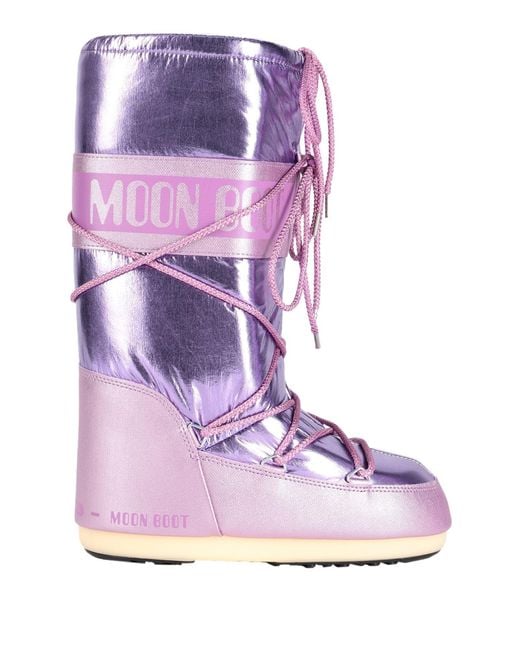 Moon Boot Purple Boot