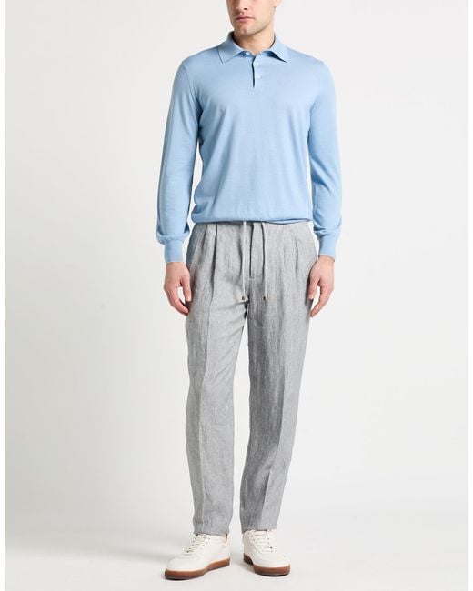 Brunello Cucinelli Blue Sweater for men