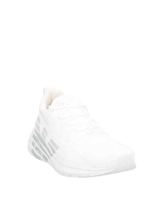 EA7 White Trainers for men