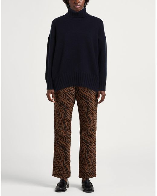 Alpha Studio Blue Turtleneck