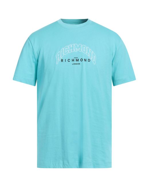 John Richmond Blue T-shirt for men