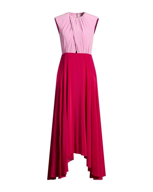 Saloni Pink Maxi Dresses
