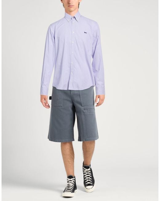 Harmont & Blaine Purple Shirts for men