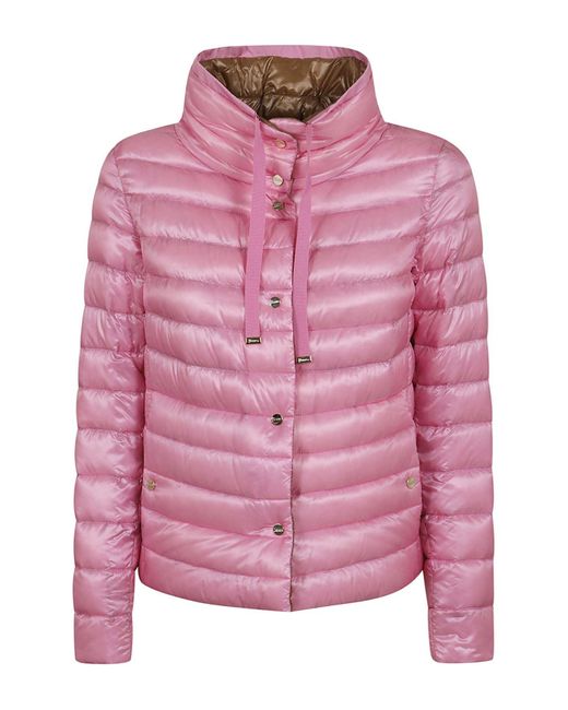 Herno Pink Down jackets