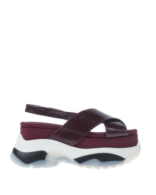 Dorothee Schumacher Purple Sandals