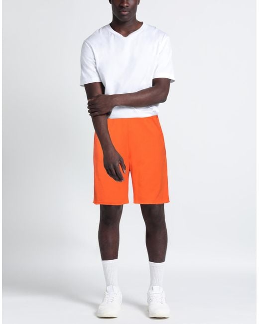 Aries Orange Shorts & Bermuda Shorts for men