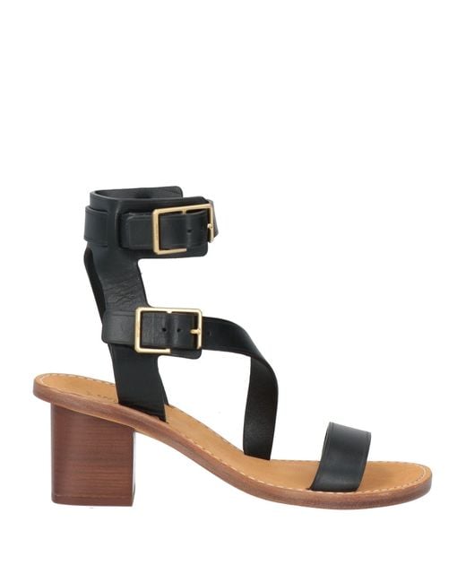Zadig & Voltaire Black Sandals Leather