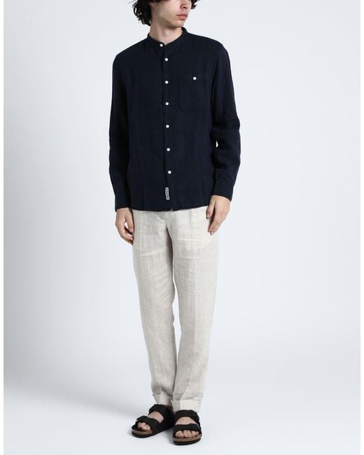 Camicia di Woolrich in Blue da Uomo