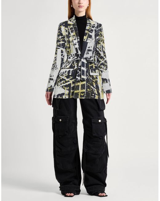 Ottod'Ame Multicolor Blazer Polyester, Polyamide, Viscose, Elastane