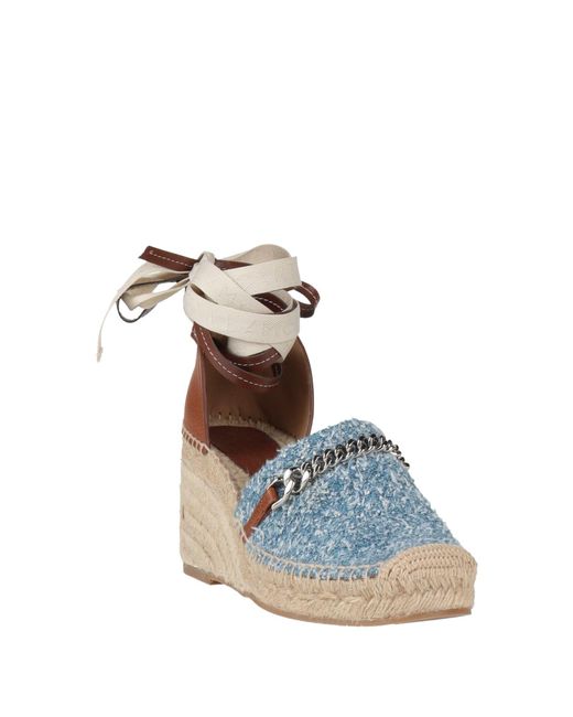 Stella McCartney Blue Espadrilles