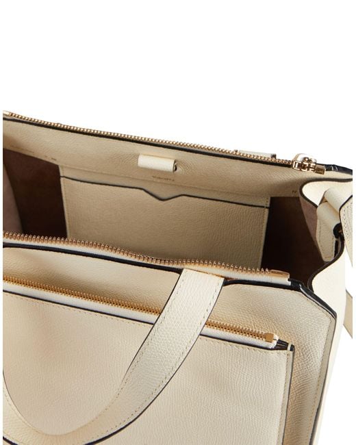 Valextra Natural Handbag