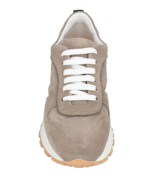 Doucal's Gray Sneakers