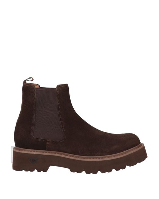 Botines de caña alta Docksteps de hombre de color Brown