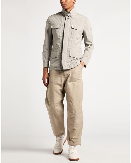 Moorer Gray Jacket Polyamide, Polyester for men