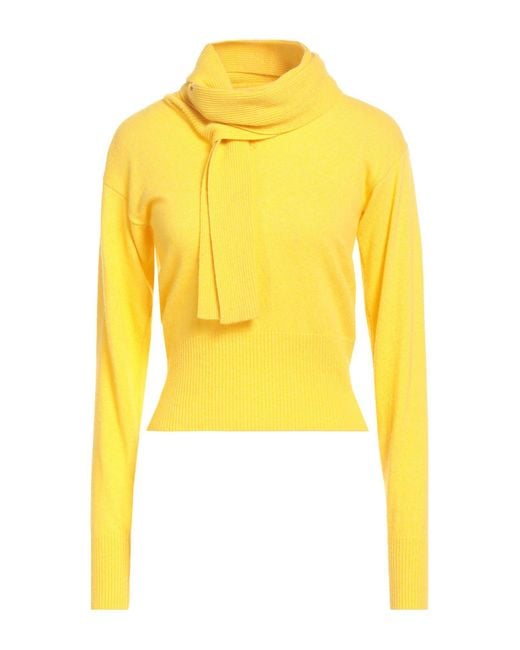 Pullover MSGM de color Yellow