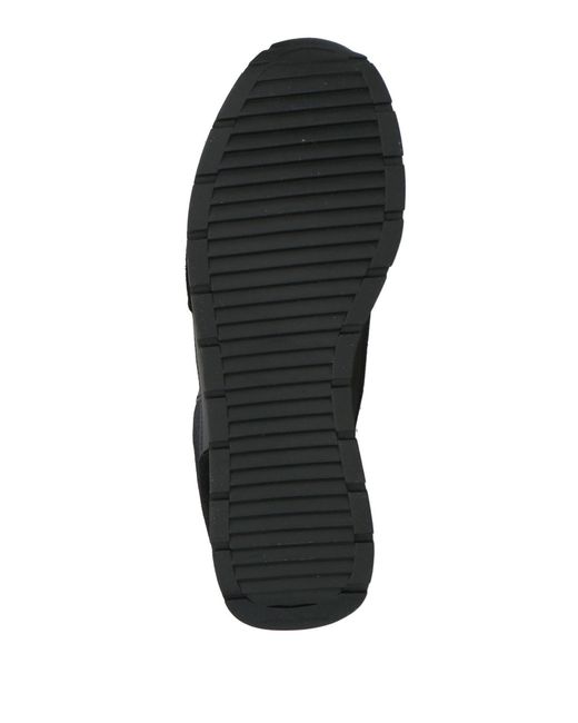 Emporio Armani Black Trainers for men