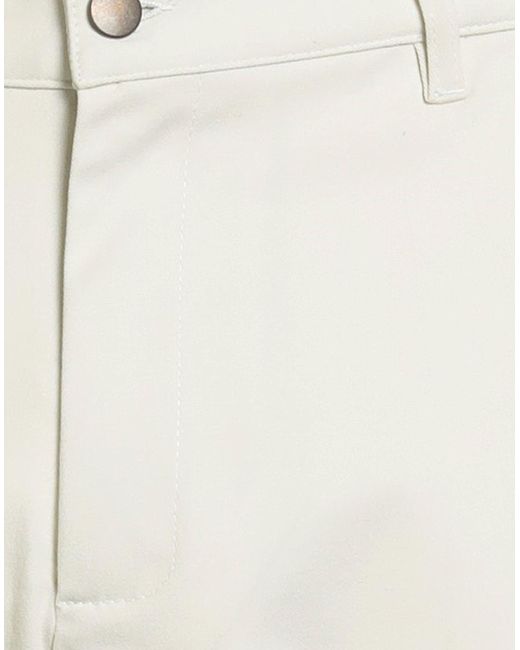 MARSĒM Natural Collection Ivory Pants Cotton, Elastane for men