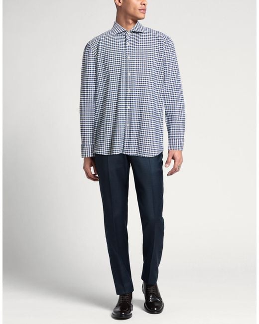 Ghirardelli Blue Midnight Shirt Polyamide, Elastane for men