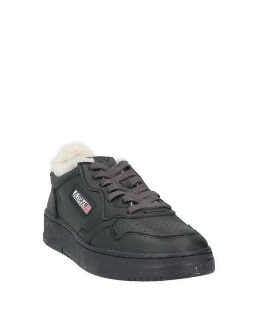 Autry Black Sneakers Leather