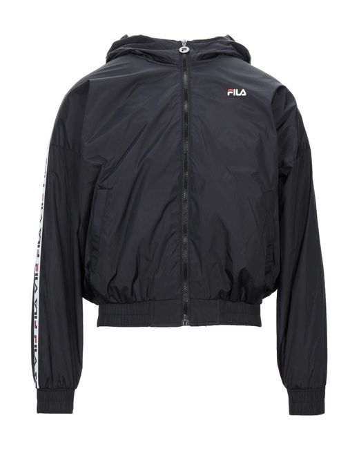 Fila Synthetic Jacket in Black for Men - Lyst