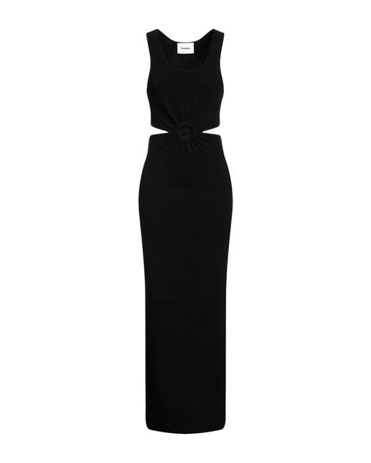 Nanushka Black Maxi Dress