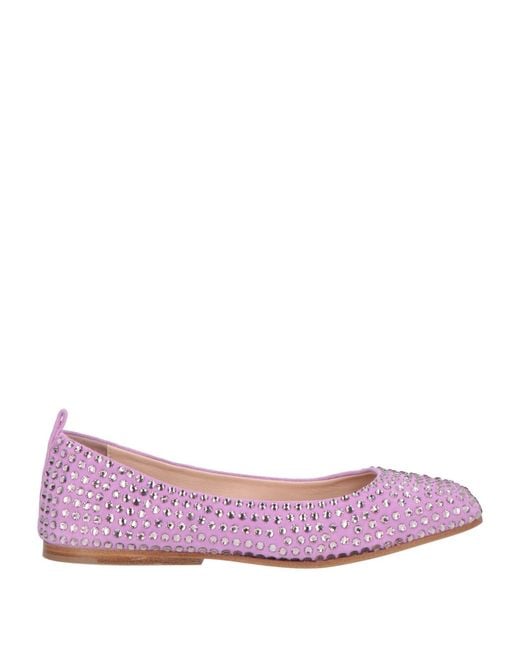 Eddy Daniele Pink Ballet Flats