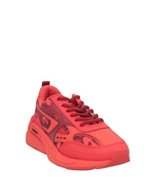 DIESEL Red Trainers for men