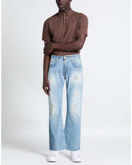 People Blue Jeans Cotton for men