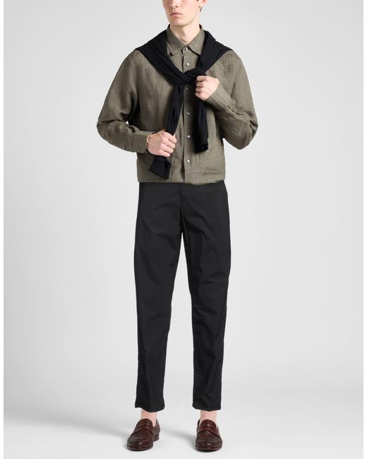 PT Torino Black Trouser for men