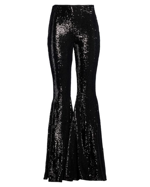 GIUSEPPE DI MORABITO Black Pants Polyester, Elastane