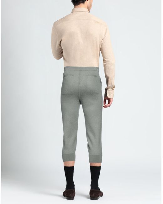 Rick Owens Gray Cropped Trousers for men