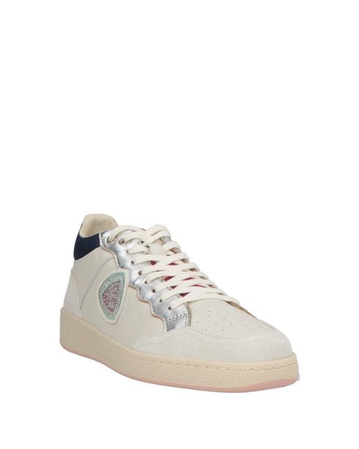 Blauer White Trainers
