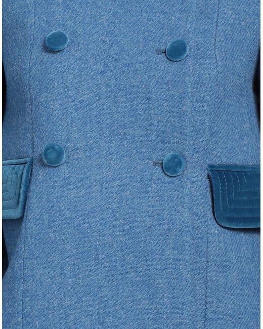 Manteau long Paul & Joe en coloris Blue